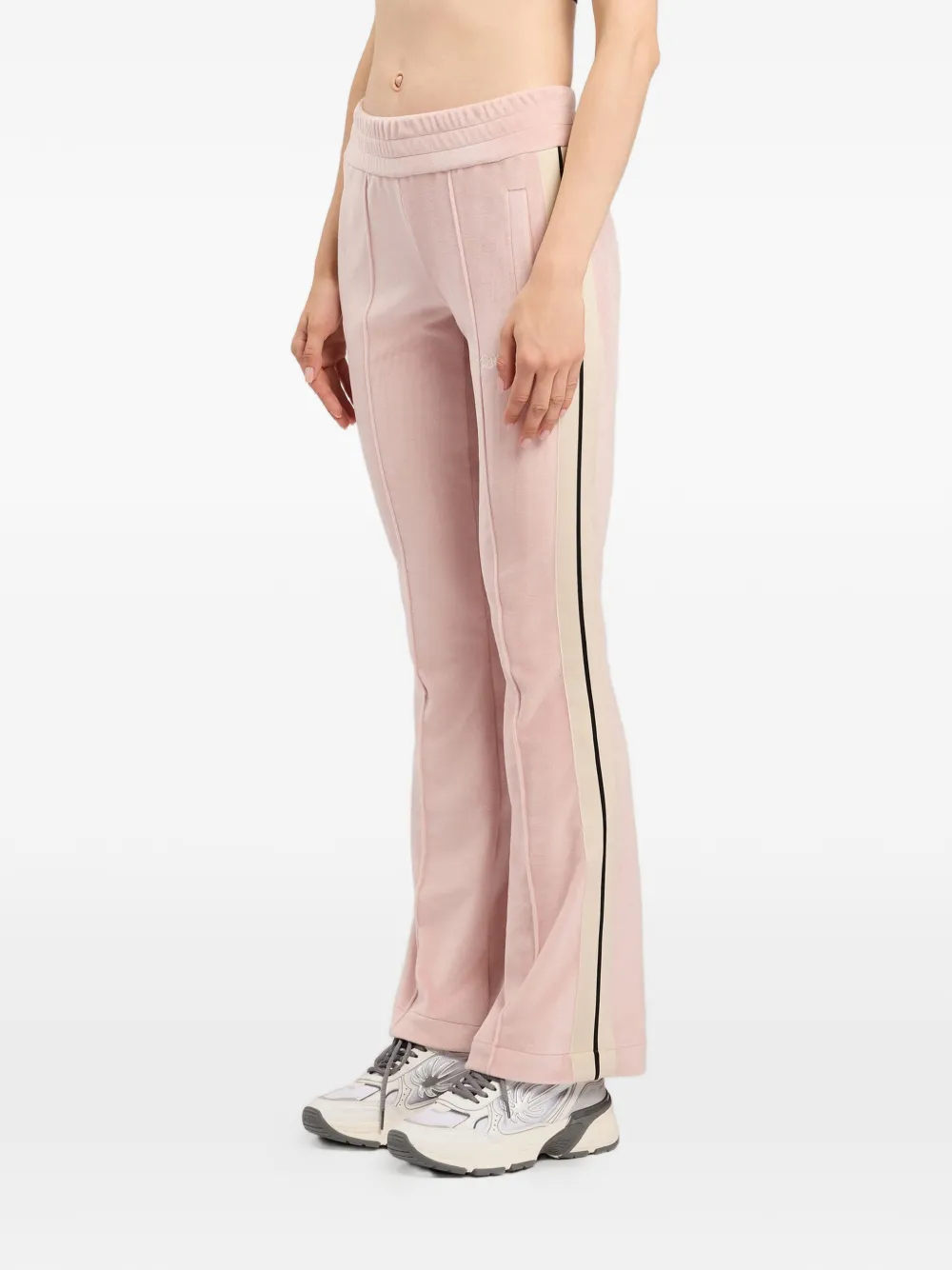 Palm Angels Chenille flared trainingsbroek Roze