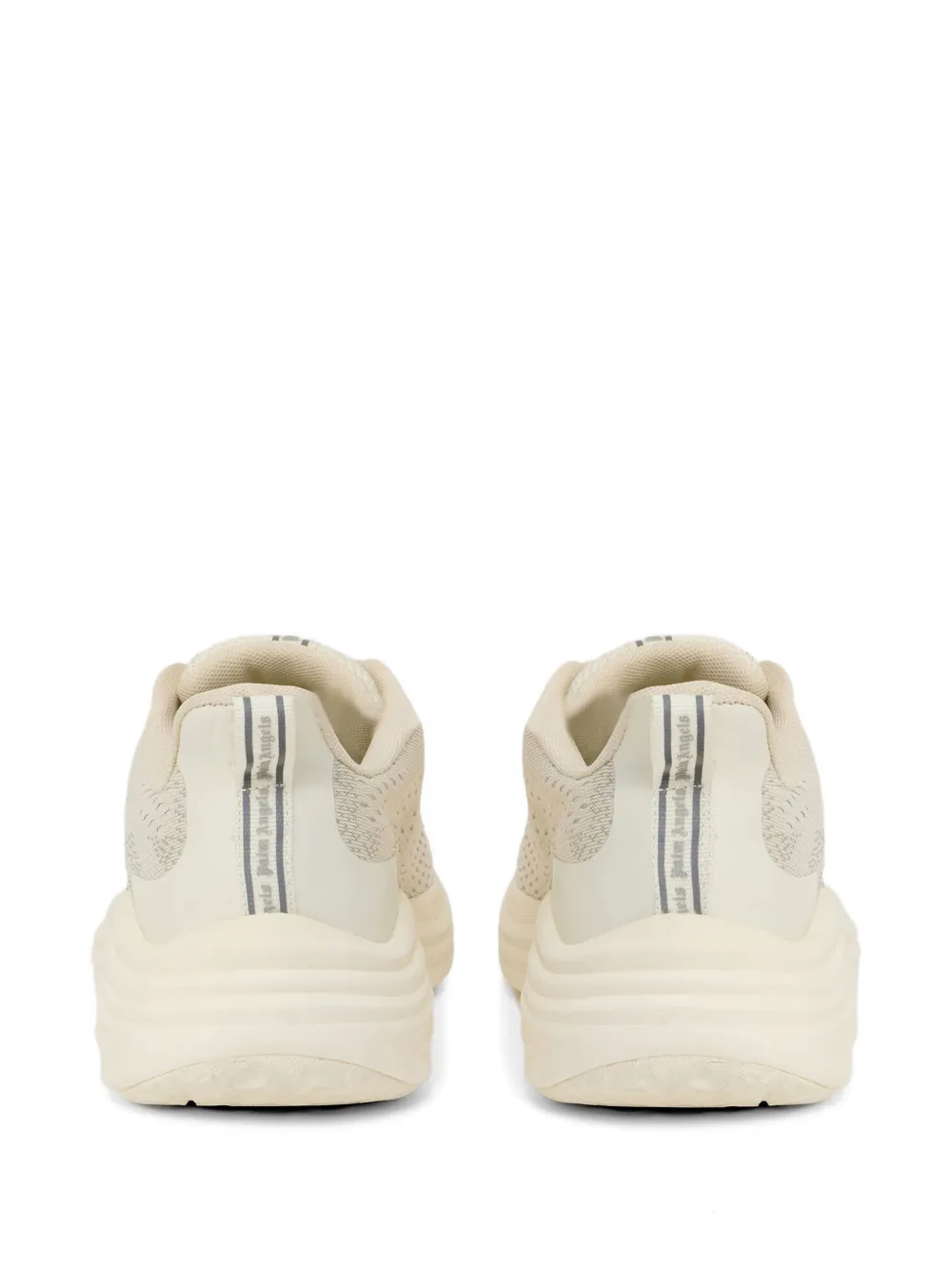 Palm Angels Sunset knitted sneakers Beige