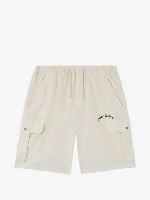 Palm Angels shorts cargo con logo estampado