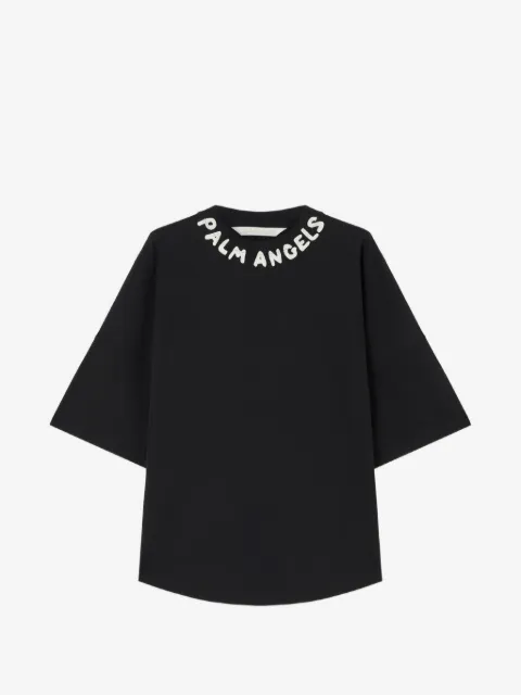 Palm Angels logo-printed crew-neck T-shirt