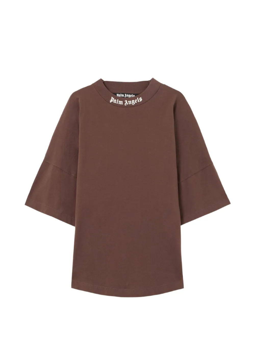 Palm Angels Classic logo T-shirt - Marrone