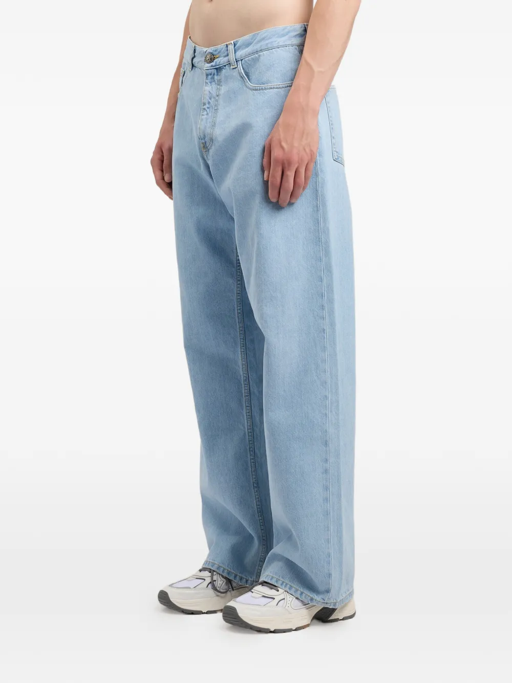 Palm Angels Jeans met vijf zakken Blauw