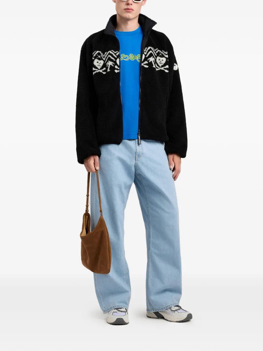 Palm Angels Jeans met vijf zakken Blauw
