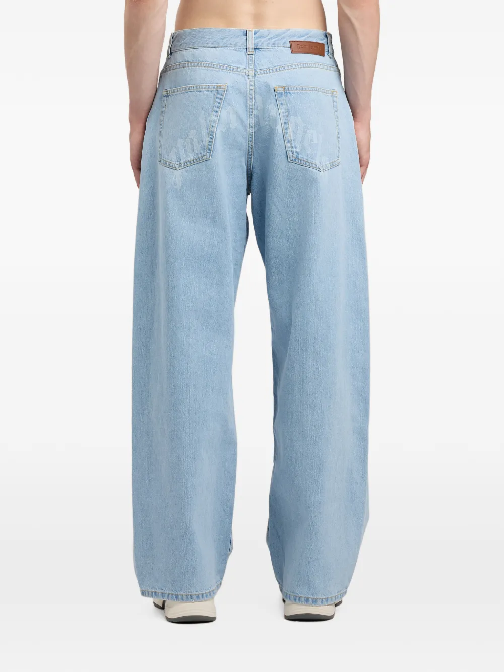 Palm Angels Jeans met vijf zakken Blauw