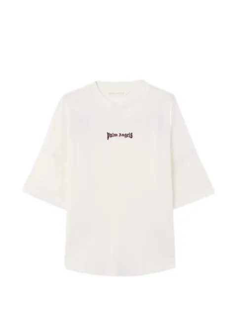 Palm Angels logo-print crew-neck T-shirt