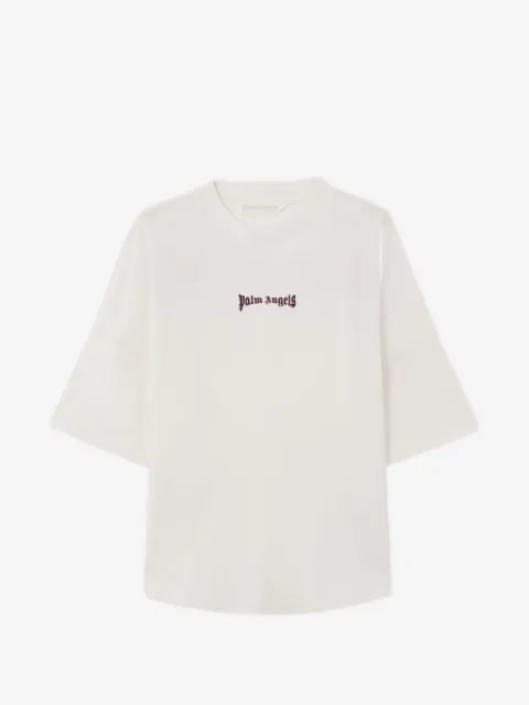 Palm Angels logo-print crew-neck T-shirt