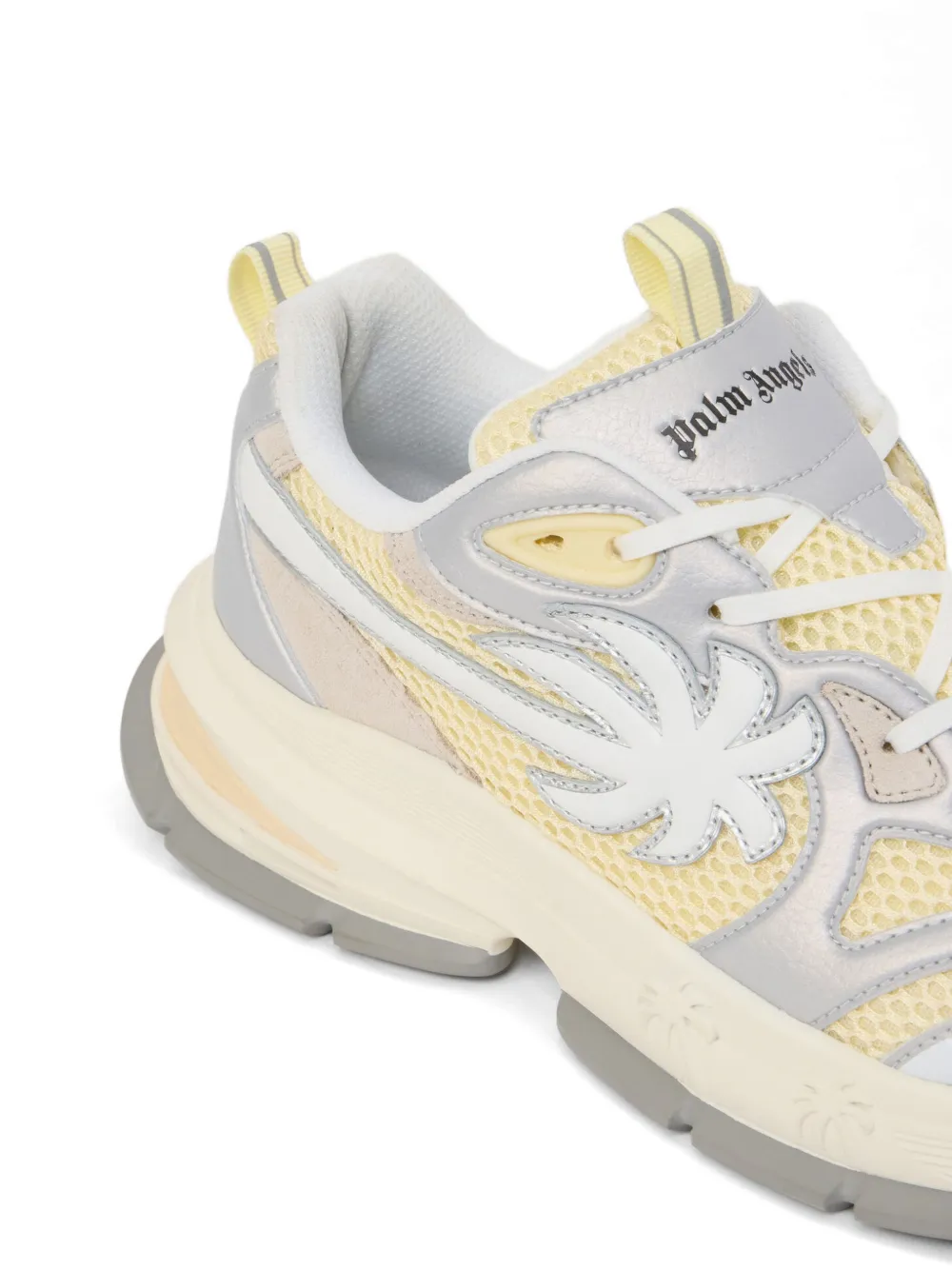 Palm Angels Palm Runner lace-up sneakers Geel