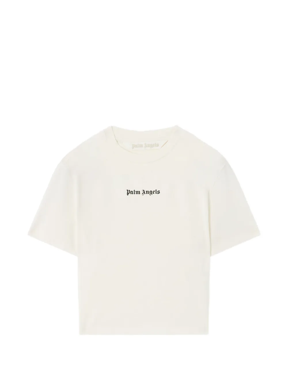 Palm Angels Classic logo cre-neck T-shirt - Bianco