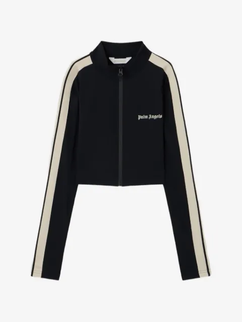 Palm Angels logo stripe sweatshirt
