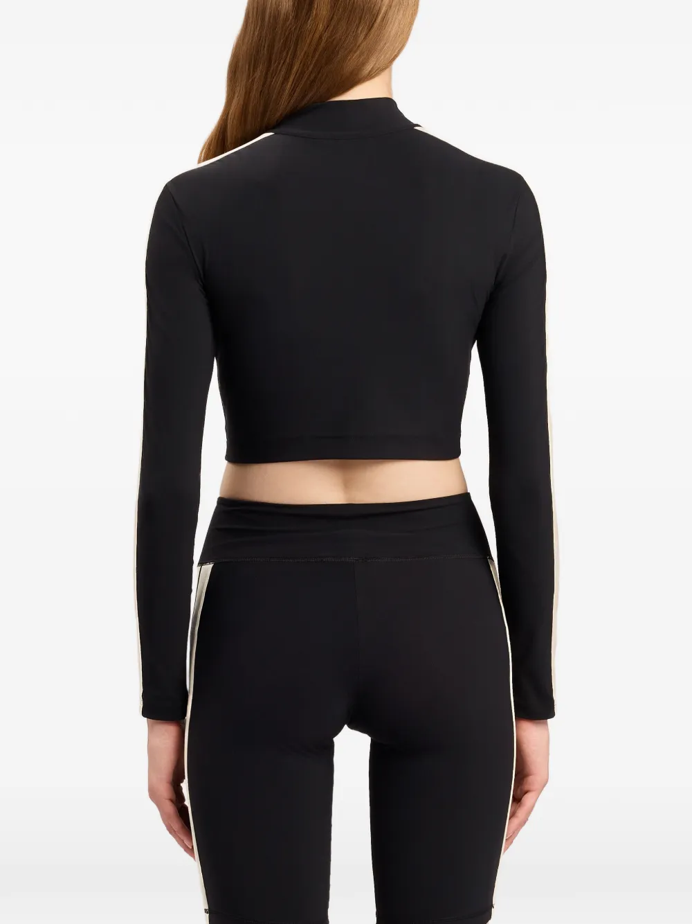 Palm Angels Sweater met logostreep Zwart