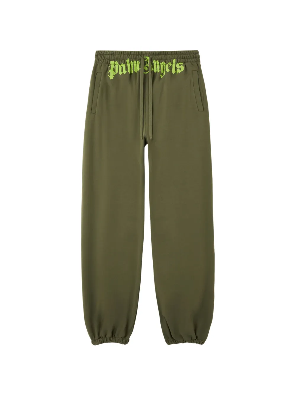 Palm Angels elasticated-waistband track pants - Grün