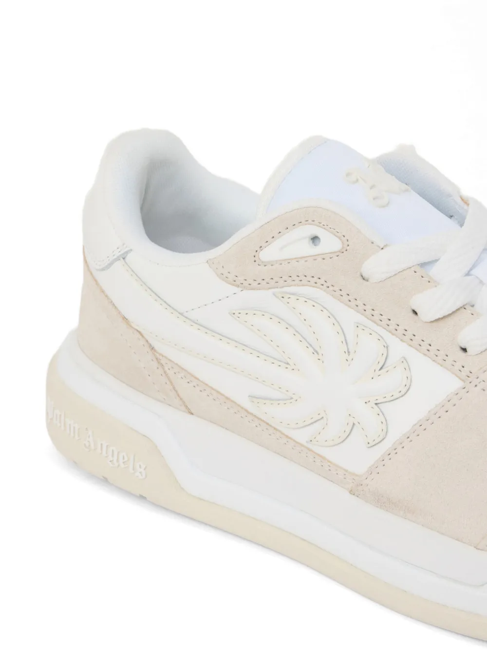 Palm Angels Palm Basketball Lea sneakers Beige