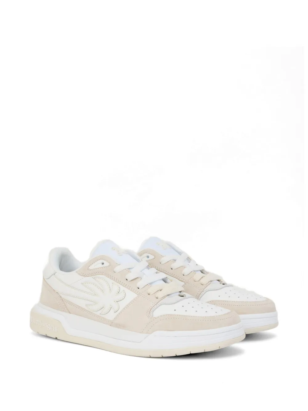 Palm Angels Palm Basketball Lea sneakers Beige