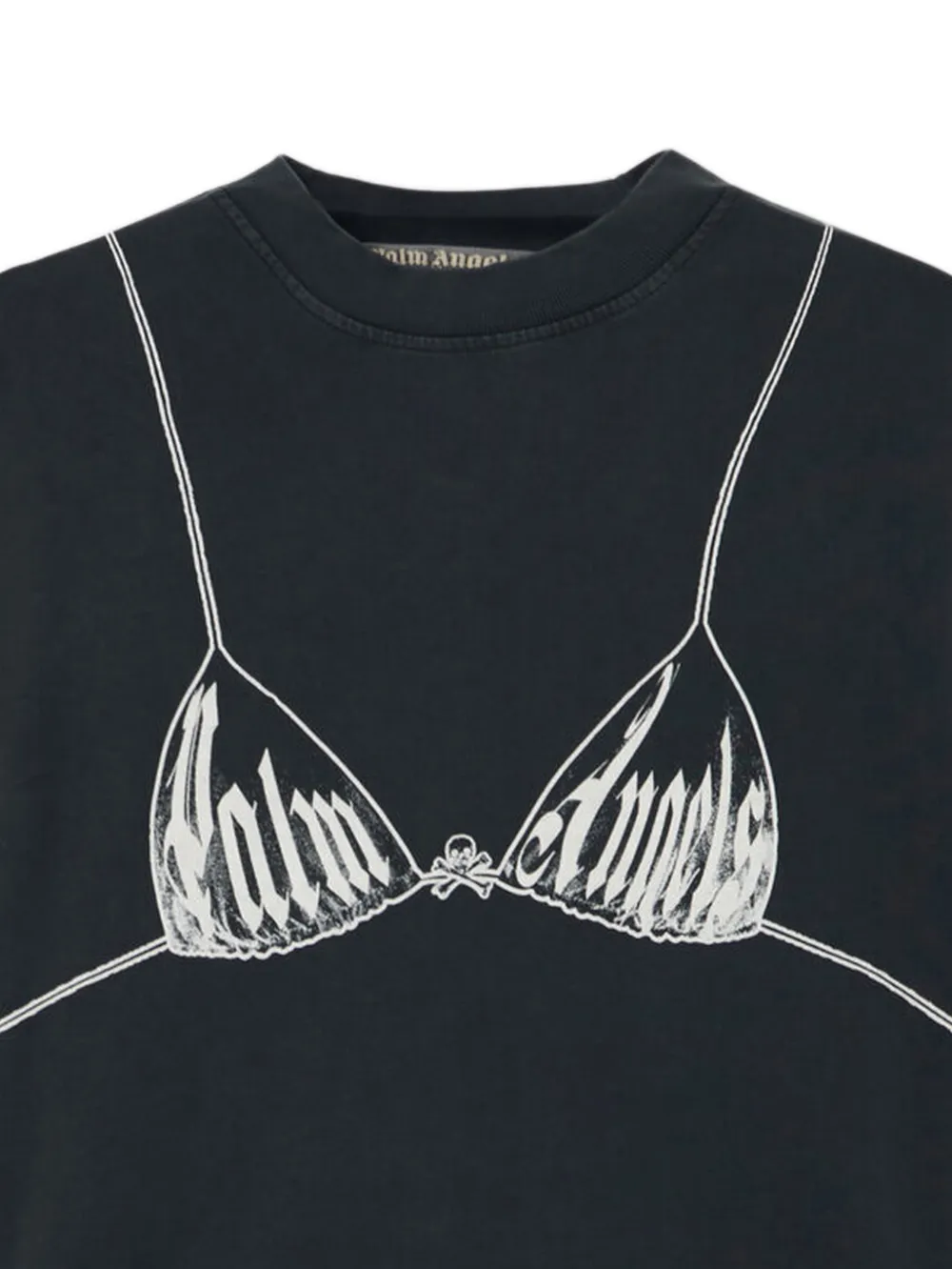 Palm Angels Palm Bra T-shirt Zwart