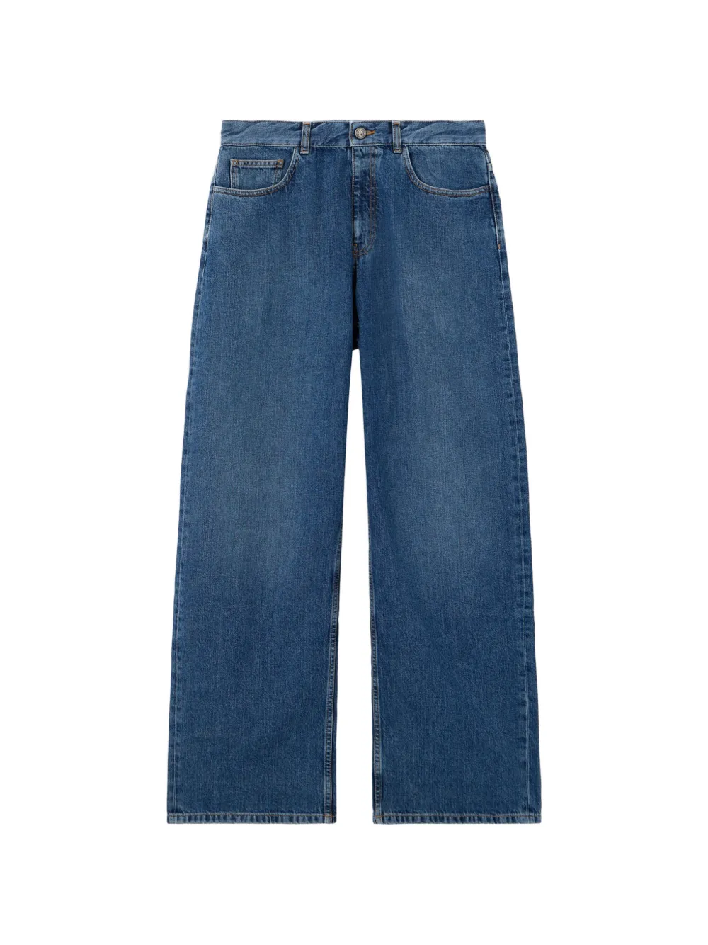 Palm Angels Jeans con logo - Blu