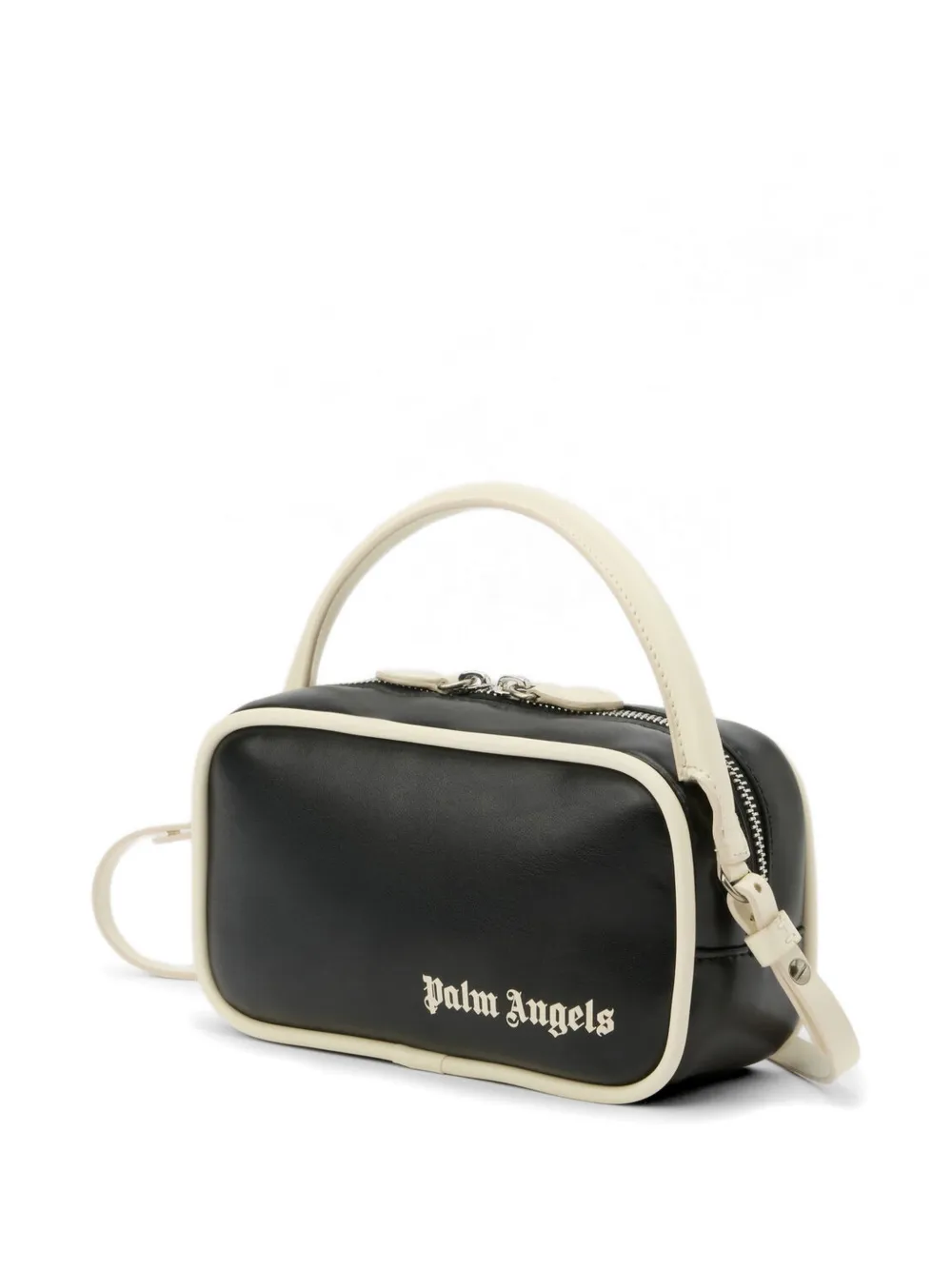  Palm Angels Classic Logo Rectangular-shape Crossbody Bag - Black 