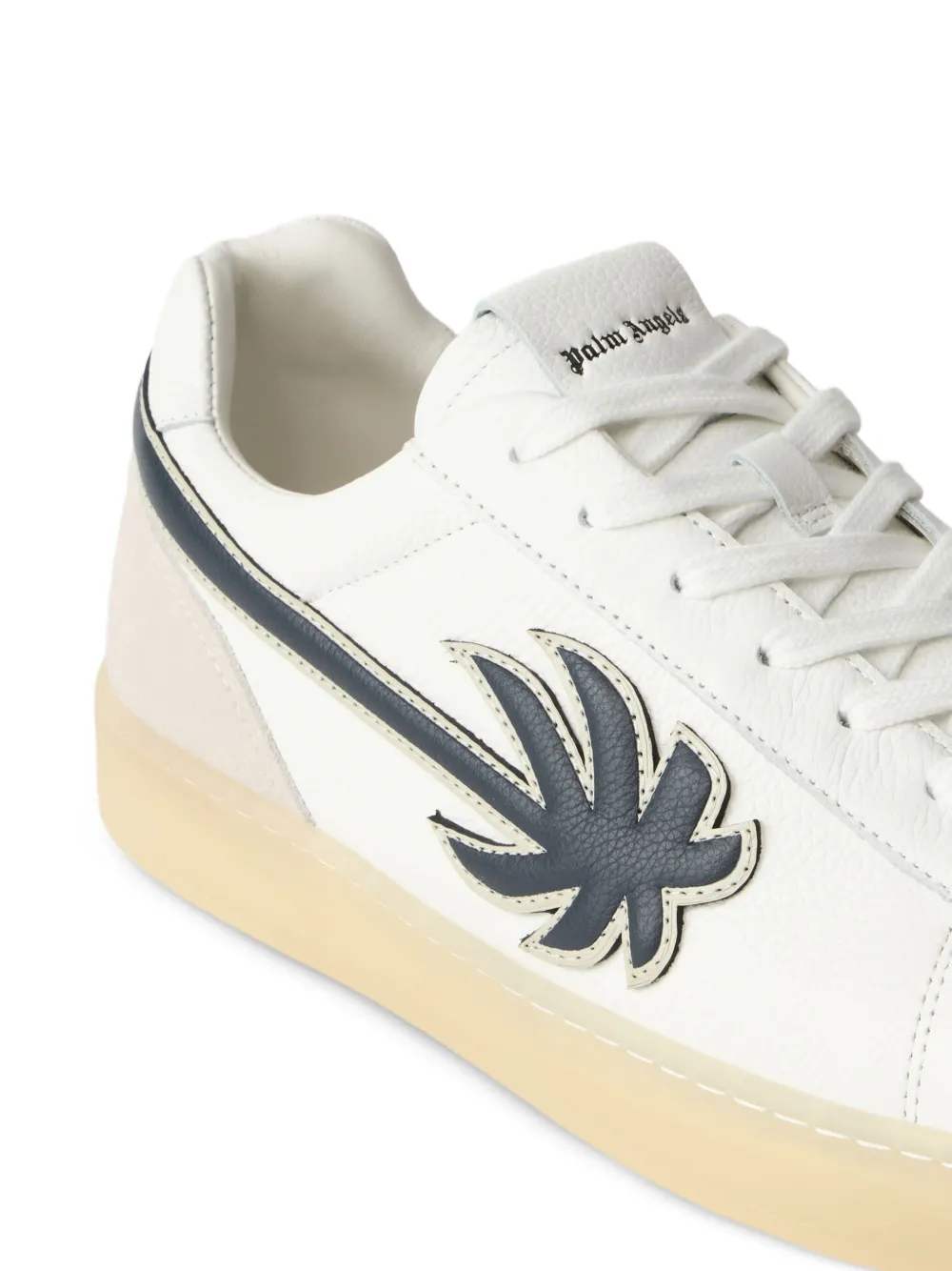 Palm Angels Palm Tennis Lea sneakers Wit