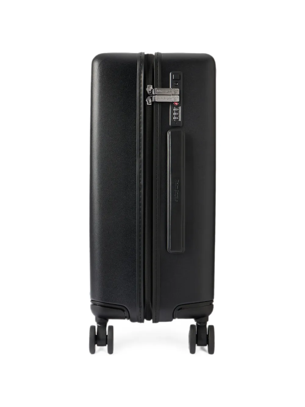 Palm Angels logo-embossed PA Palm Tree Trolley Luggage | Black
