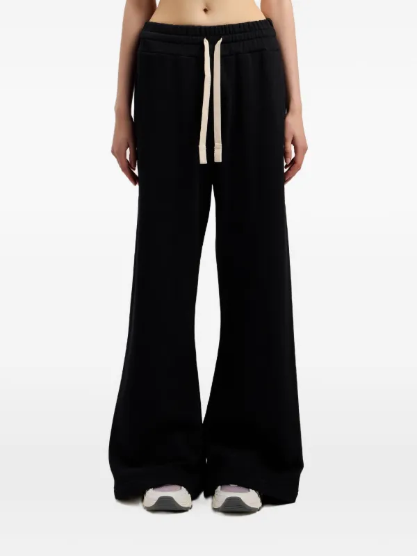 Palm Angels curved-logo Track Pants | Black | FARFETCH