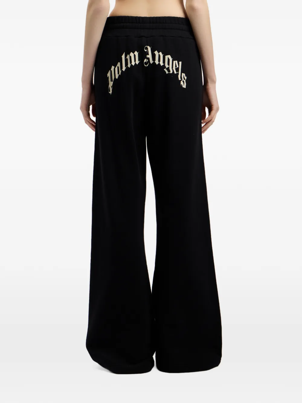 Palm Angels Trainingsbroek met gewelfd logo Zwart