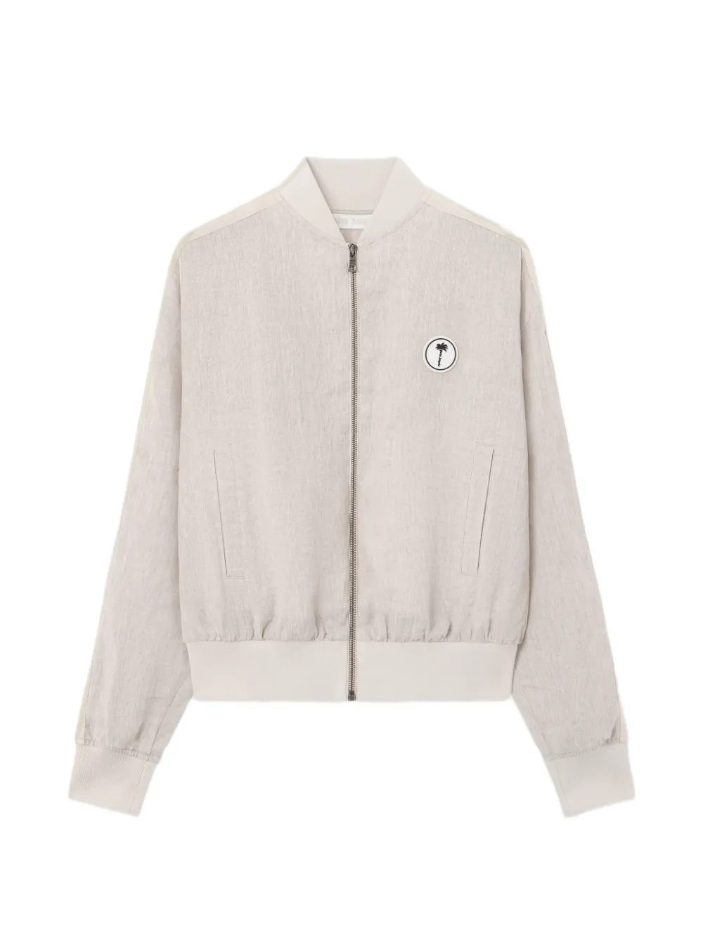 Palm Angels Jacke mit Logo-Baum - Nude