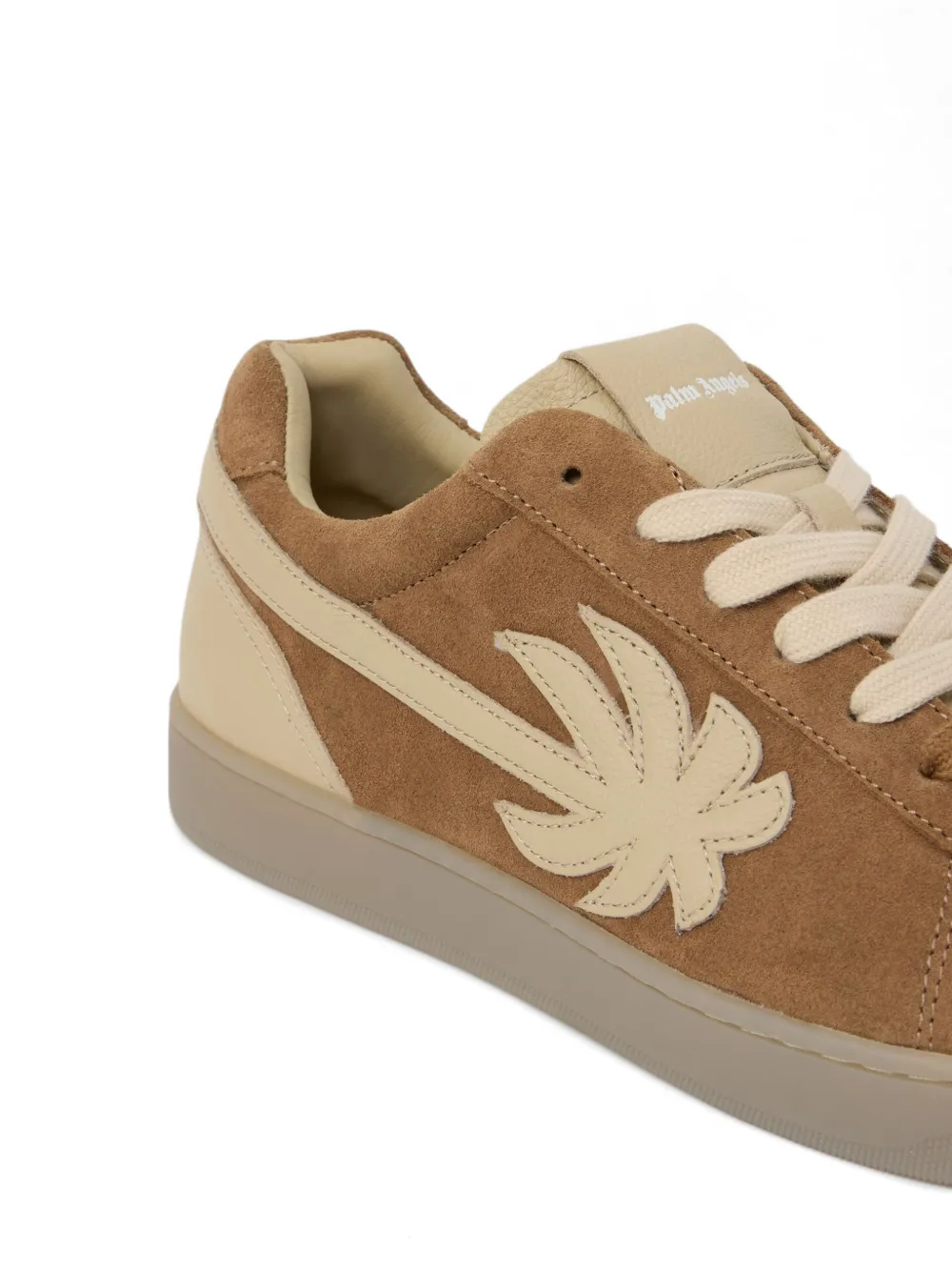 Palm Angels lace-up suede sneakers Bruin