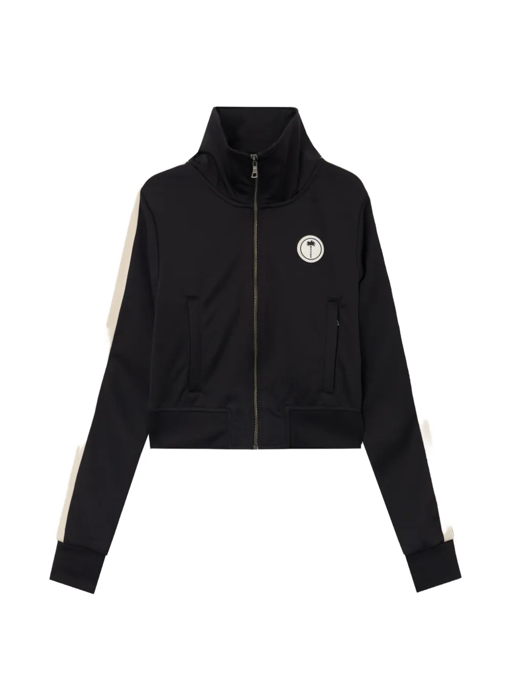 Palm Angels Sweatshirt mit Baum-Logo - Schwarz