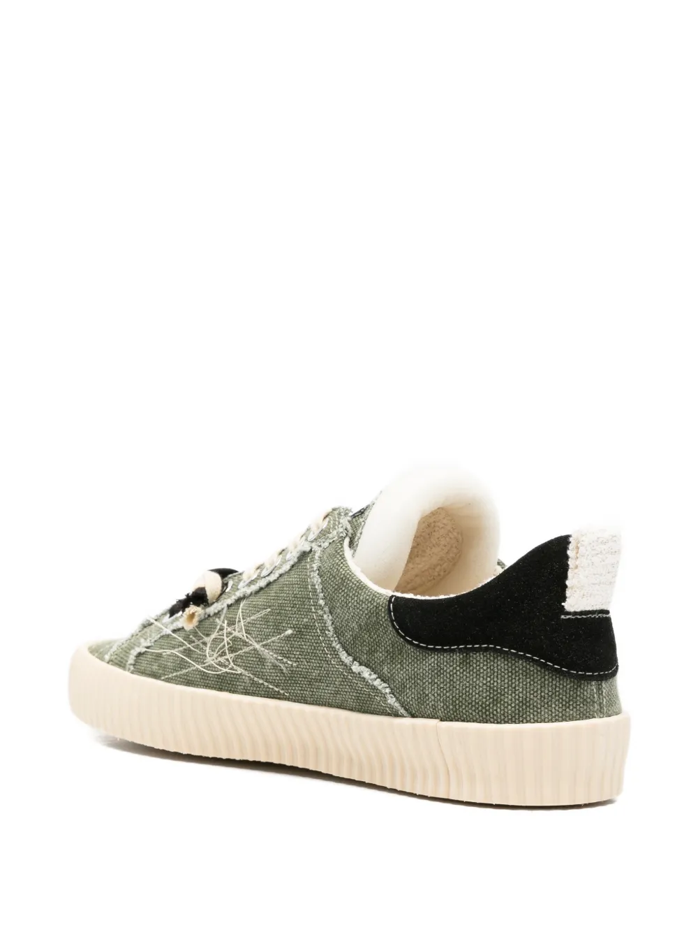  Springa Baskets Wavy à Patch Logo - Vert 