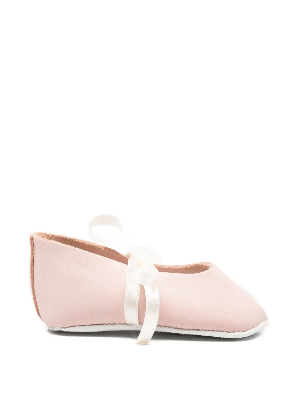 Tartine Et Chocolat ribbon-detail ballet flats - Rosa