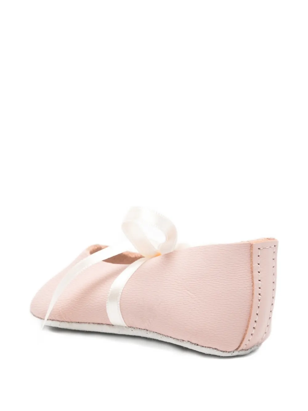Tartine Et Chocolat ribbon-detail ballet flats Roze