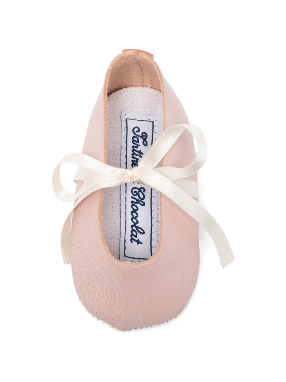 Tartine Et Chocolat ribbon-detail ballet flats Roze