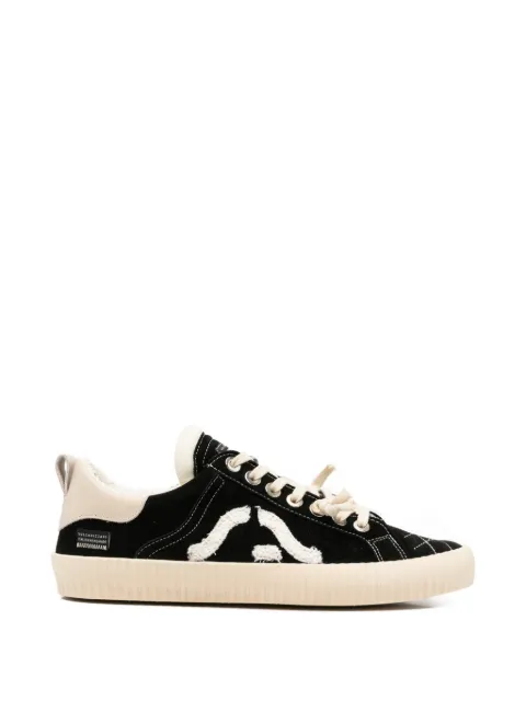 springa Wavy suede sneakers