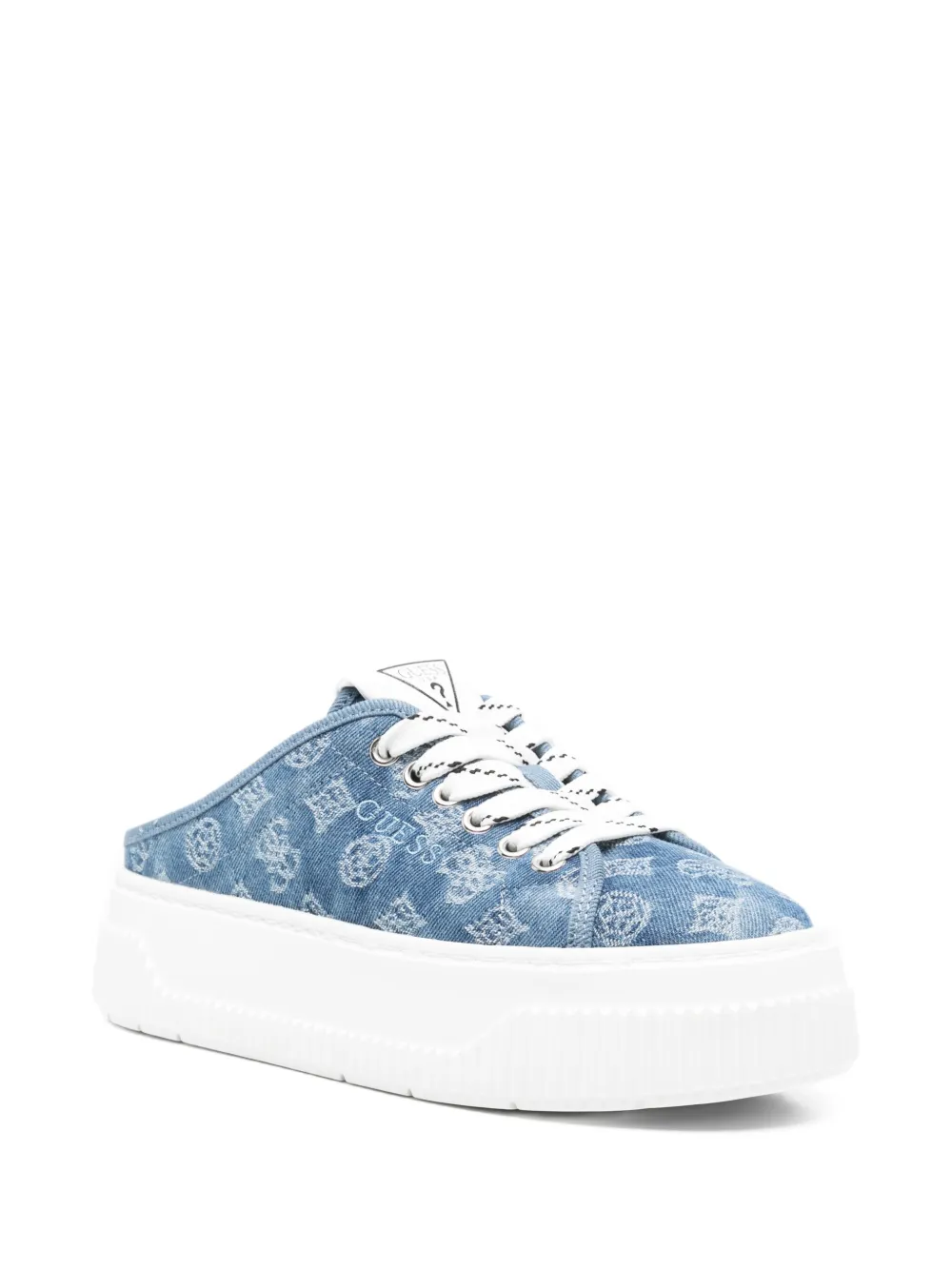 GUESS USA Sneakers met logo Blauw
