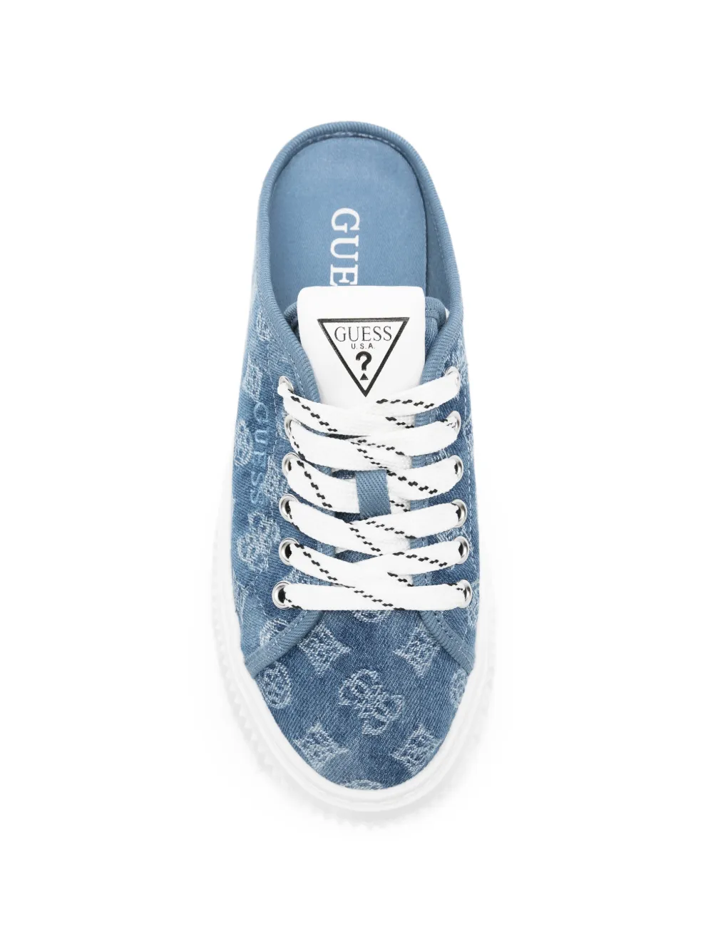 GUESS USA Sneakers met logo Blauw