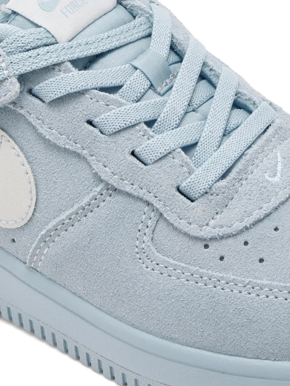 Nike Kids Force 1 Low LV8 sneakers met suède applicatie Blauw