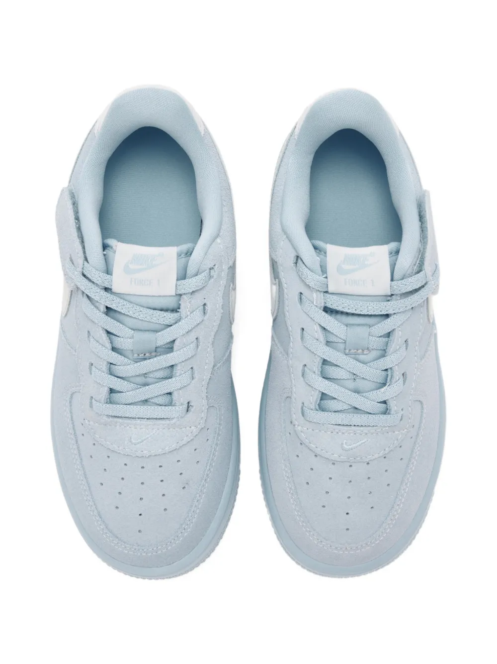 Nike Kids Force 1 Low LV8 sneakers met suède applicatie Blauw