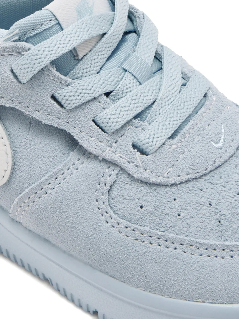 Nike Kids Force 1 Low LV8 sneakers met logo Blauw