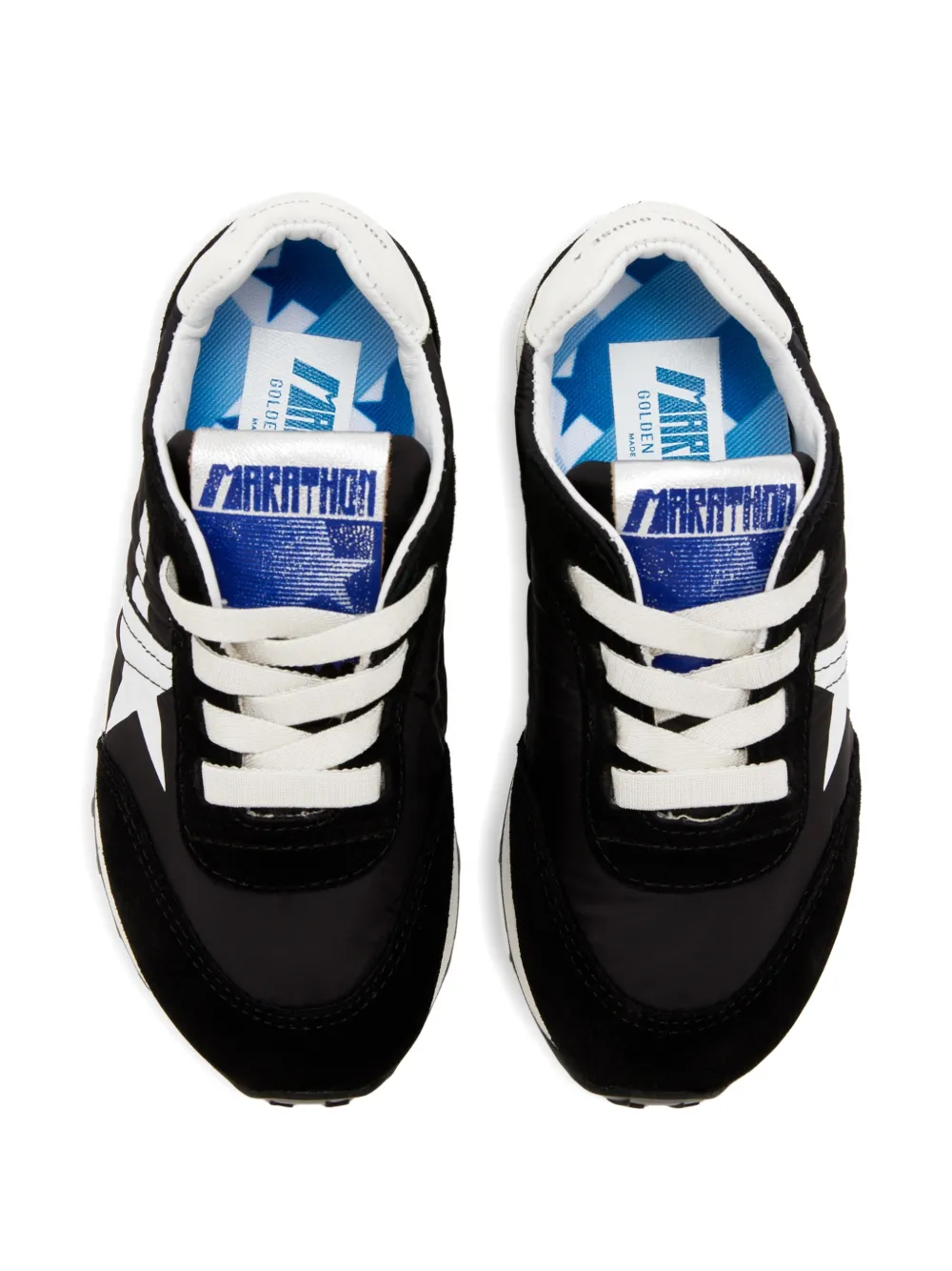 Golden Goose Kids Marathon sneakers Zwart