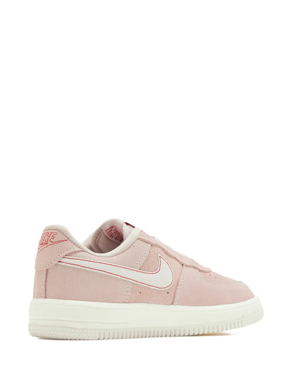 Nike Kids Force 1 Low LV8 suède sneakers met klittenband Roze