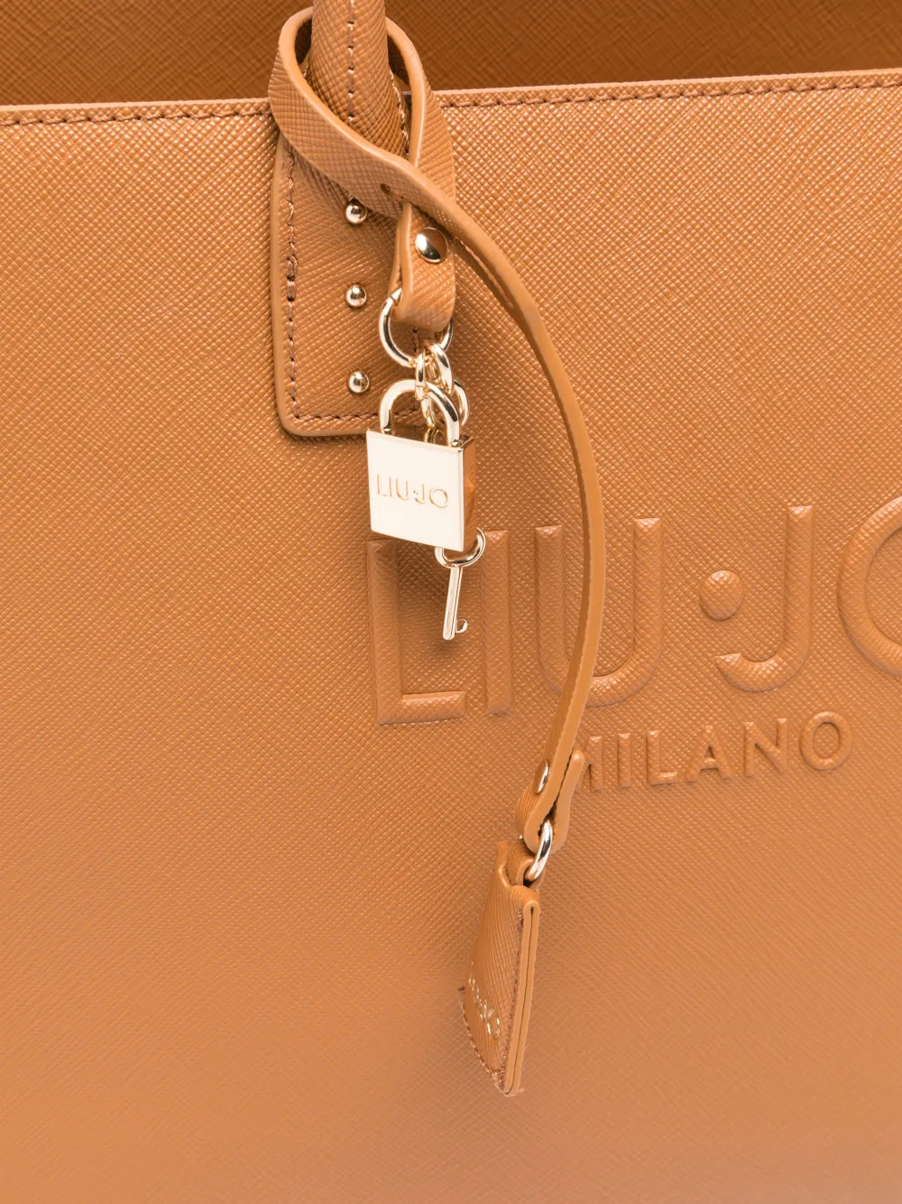  Liu Jo Logo-embossed Tote Bag - Brown 