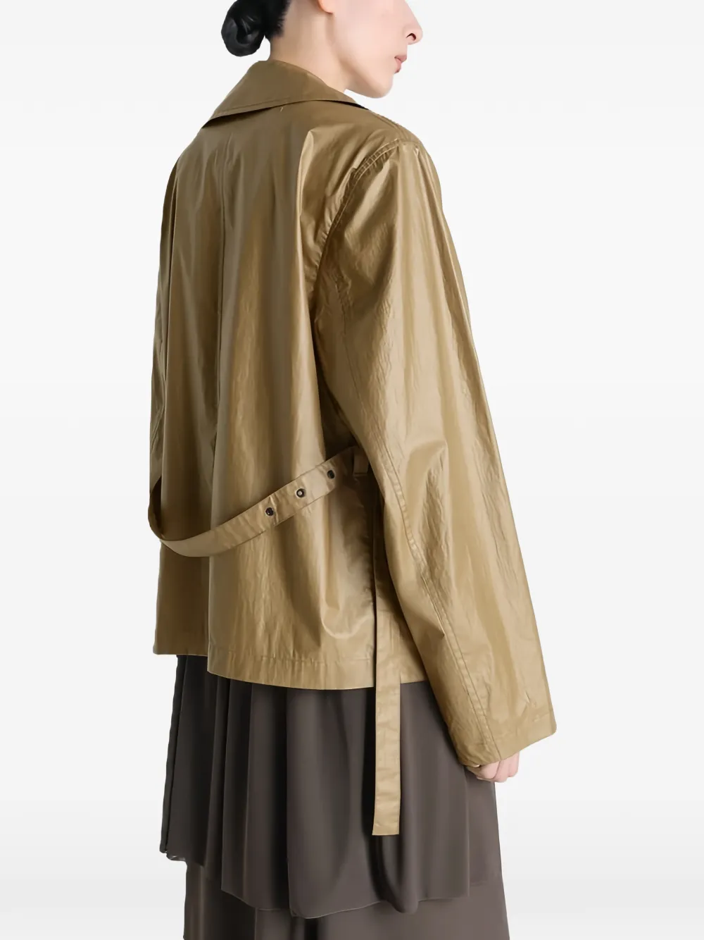  Lemaire Belted Jacket - Neutrals 