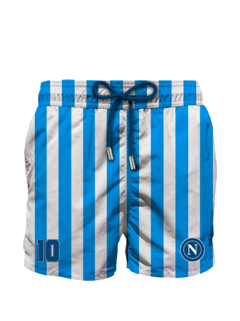 MC2 Saint Barth 条纹抽绳泳裤 | 蓝色 | Image 1