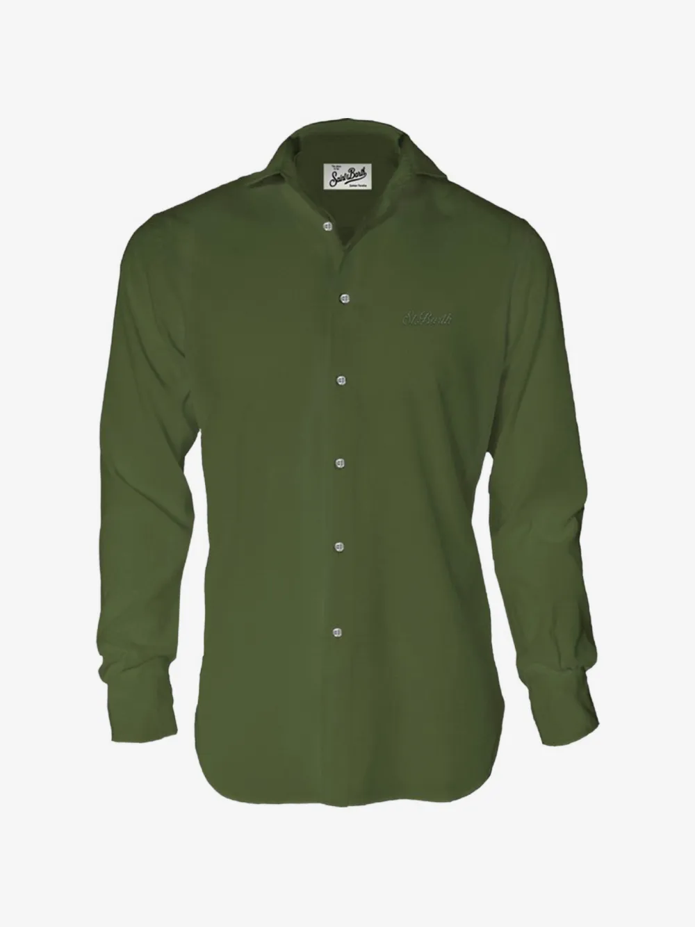 MC2 Saint Barth buttoned shirt | Green | Image 1