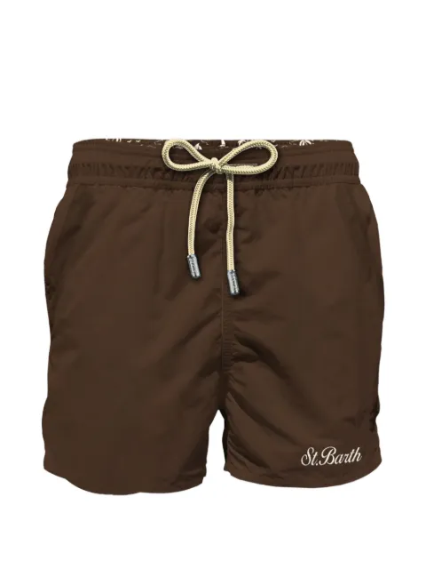 MC2 Saint Barth brown swim shorts