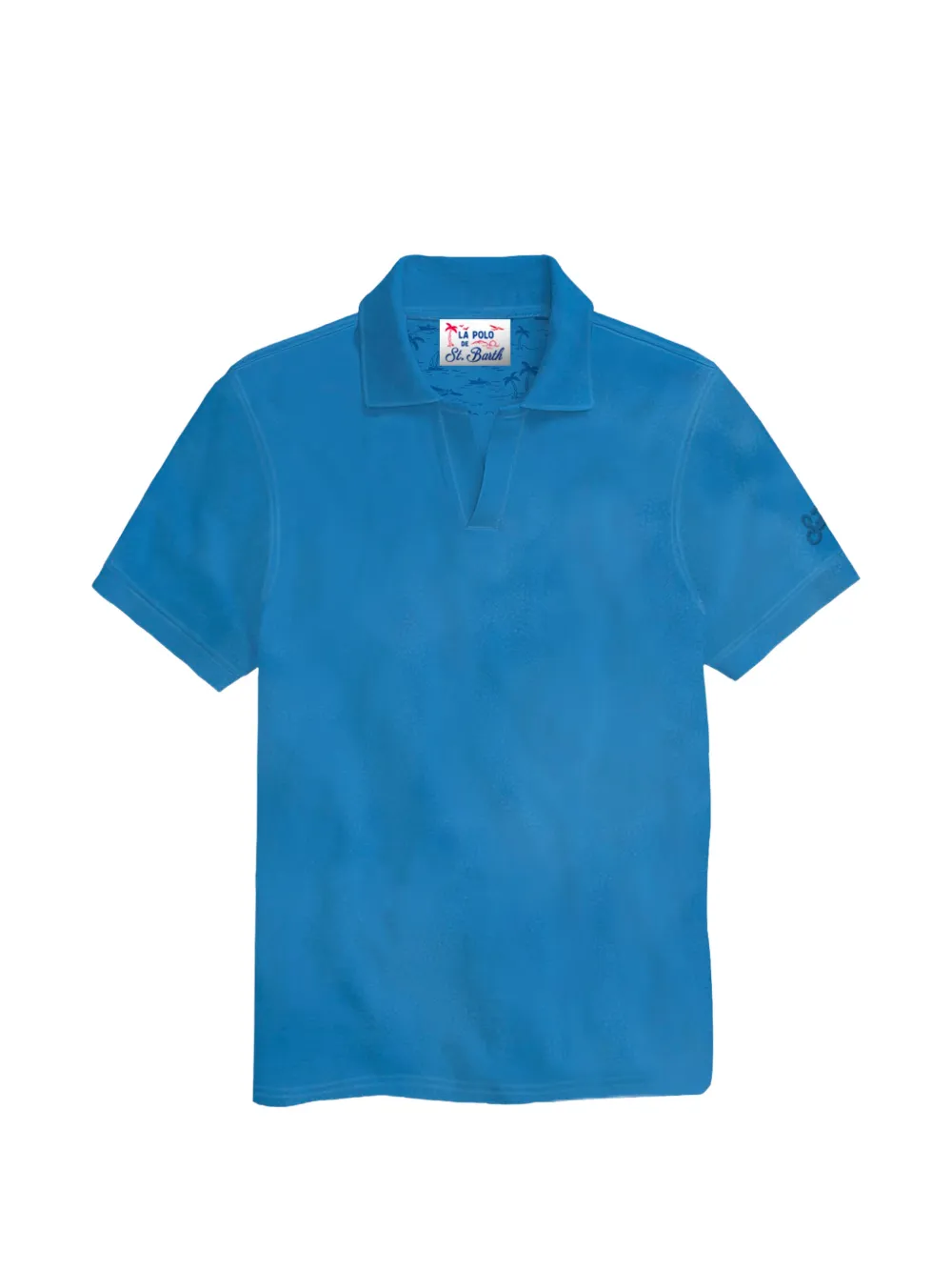 MC2 Saint Barth 찰스 피케 폴로 티셔츠 | 블루 | Image 1