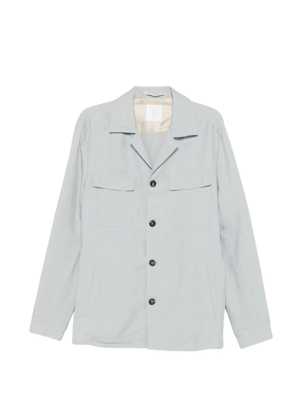 Eleventy buttoned overshirt | Blue | Image 1