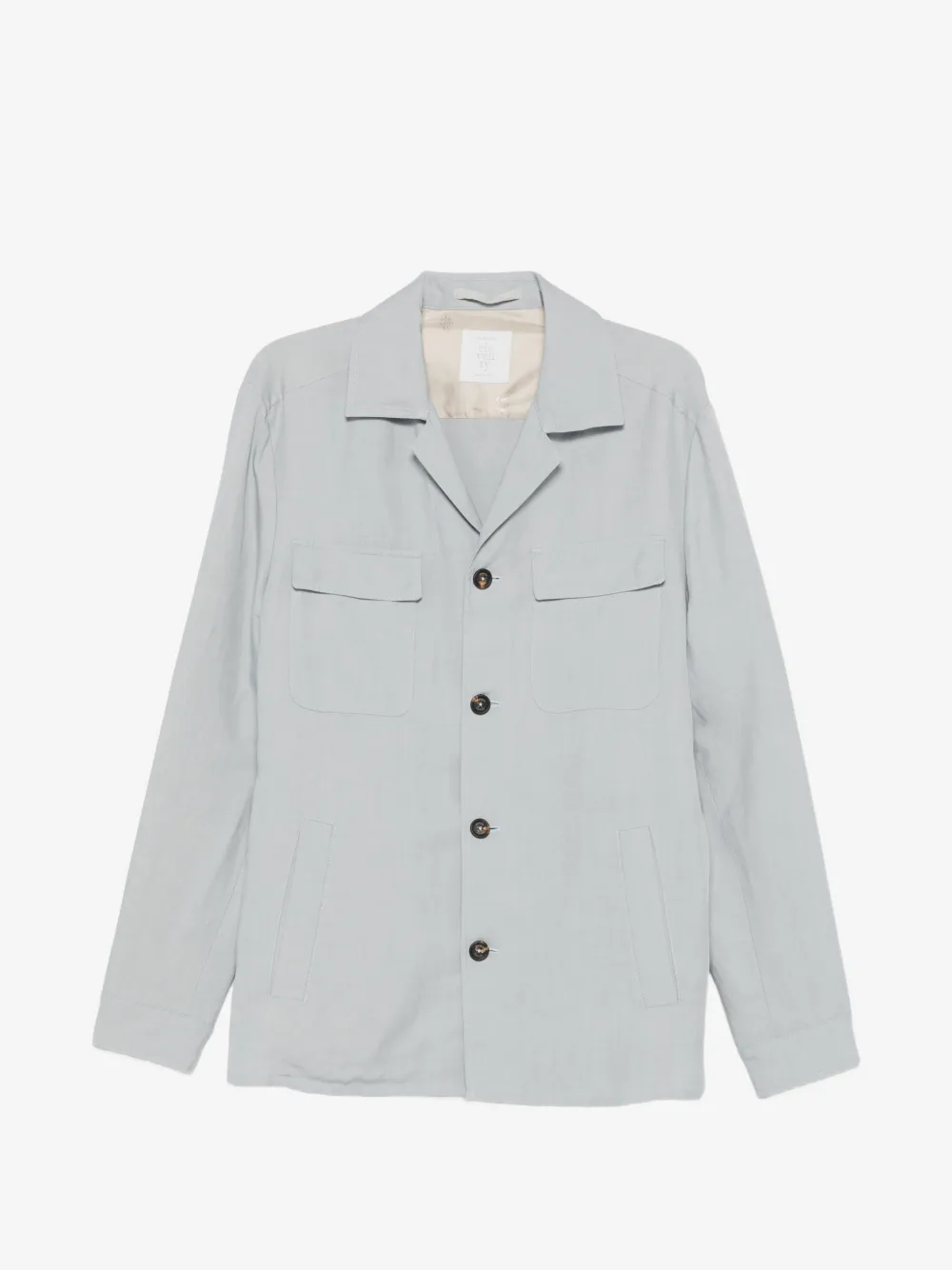Eleventy buttoned overshirt | Blue | Image 1