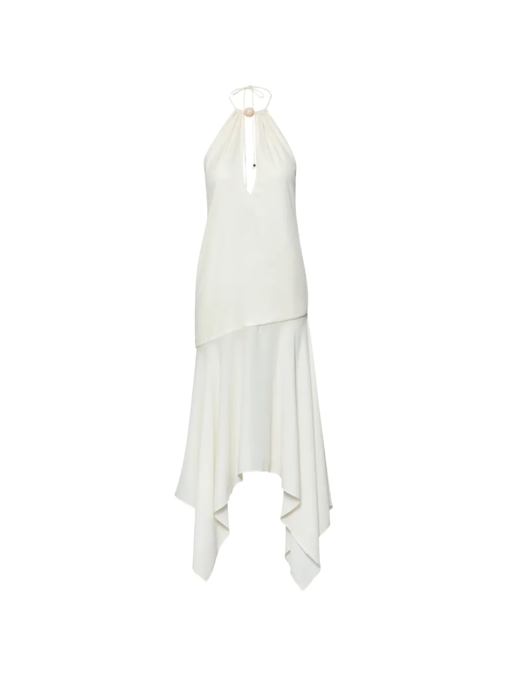 Baobab Abito midi Rondine con scollo all'americana - Toni neutri