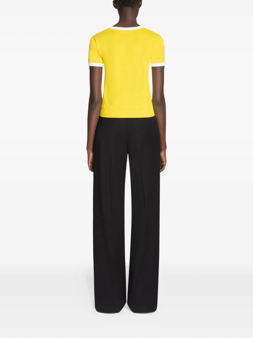 crew-neck panelled T-Shirt