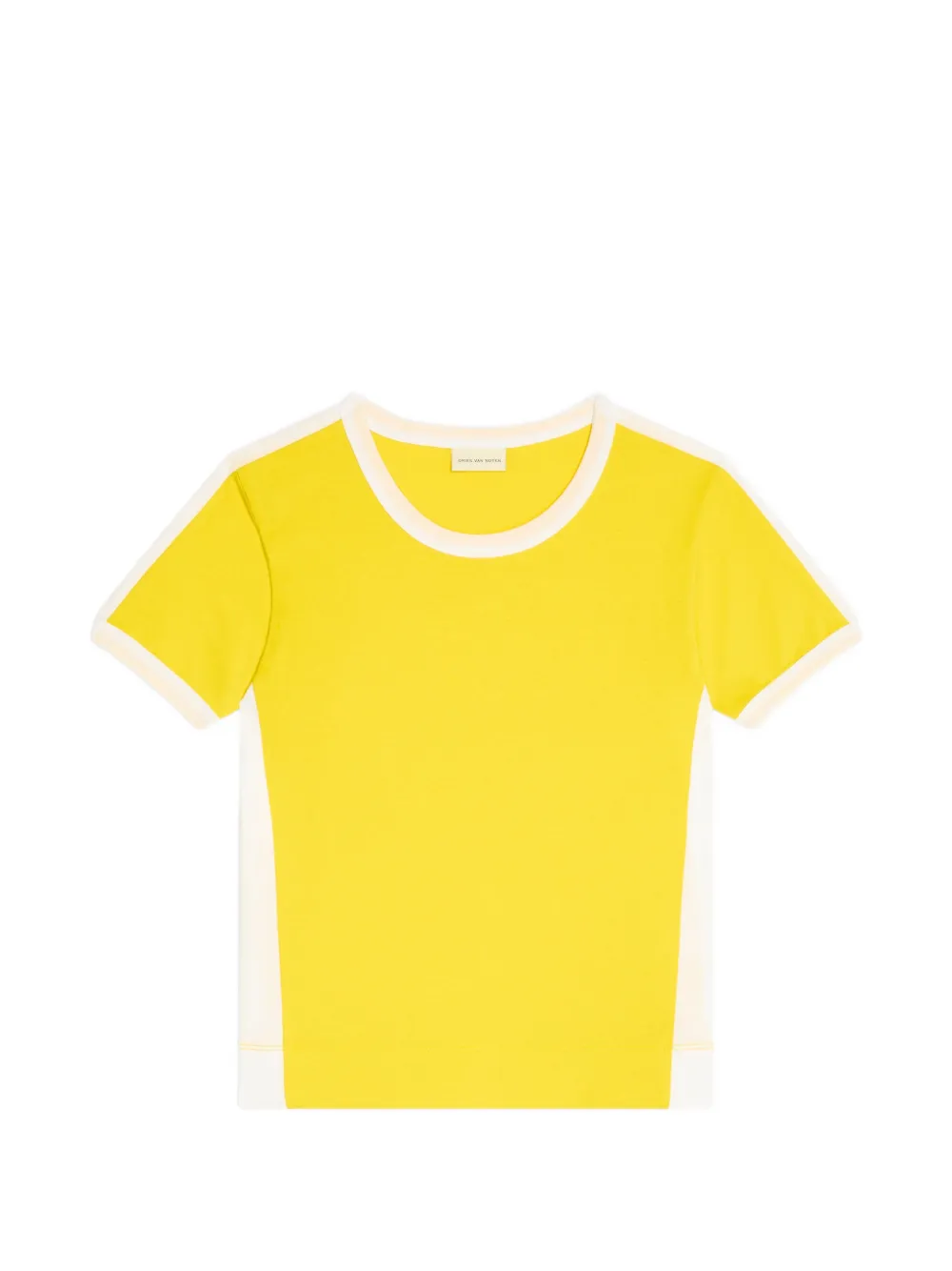 DRIES VAN NOTEN T-shirt girocollo - Giallo